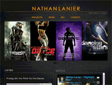 Tablet Screenshot of nathanlanier.com